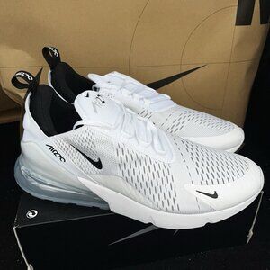 NEW Nike Air Max 270 White Black - Men’s Size 12.5  AH8050-100